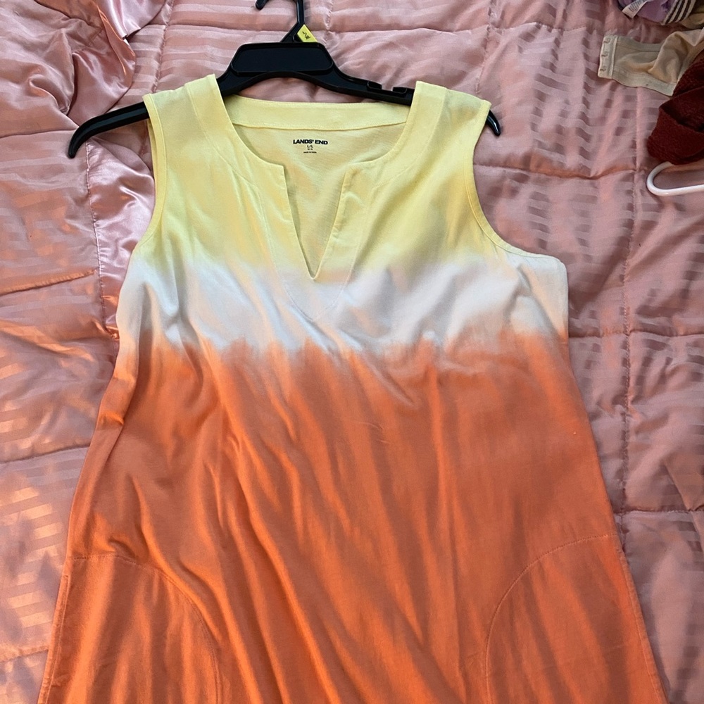 NWOT lands end t shirt dress